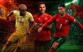 Tiền vệ nhập tịch ĐT Việt Nam chỉ thẳng kết quả trận Tây Ban Nha vs Bồ Đào Nha