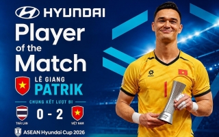 'Siêu nhân' Patrik Lê Giang gửi lời gan ruột tới CĐV khi về Mỹ Đình