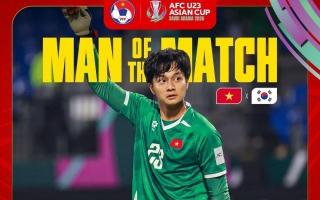 Thủ môn người hùng U23 Việt Nam từng là vua phá lưới bóng đá phủi