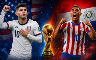 Xem trực tiếp Mỹ vs Paraguay - World Cup 2026 ở đâu?