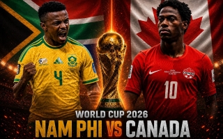 Xem trực tiếp Nam Phi vs Canada - World Cup 2026 ở đâu?