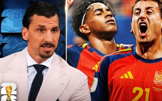 Ibrahimovic: 'Tây Ban Nha sẽ áp đảo Argentina tại chung kết World Cup 2026'