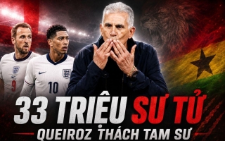 Ghana gửi chiến thư tới tuyển Anh: 'Tam sư ư, chúng tôi có 33 triệu sư tử'