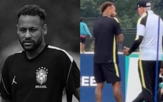 Câu nói của Ancelotti khiến Neymar lặng người ở buổi tập Brazil