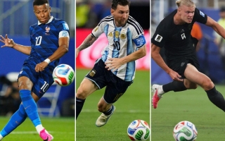 BXH Vua phá lưới World Cup 2026: Mbappe tiếp tục dẫn đầu