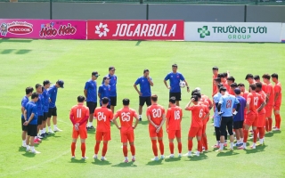 ĐT Việt Nam trở lại tập luyện, sẵn sàng đấu Singapore tại AFF Cup