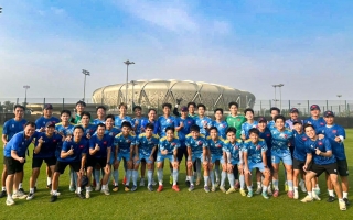 U23 Việt Nam tập buổi cuối cùng tại VCK U23 châu Á