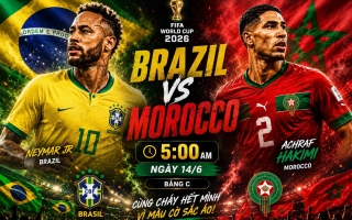 Đội hình mạnh nhất Brazil vs Morocco: Neymar đá ở vị trí nào?