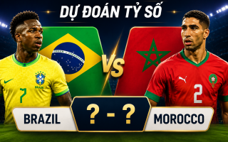 Dự đoán tỷ số Brazil vs Morocco: Dễ nhiều hơn 3 bàn