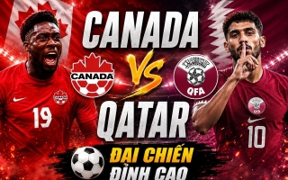 Xem trực tiếp Canada vs Qatar - World Cup 2026 ở đâu?