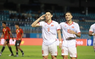 Đình Bắc nhận vinh dự cực lớn sau chiến thắng 7-0 của ĐT Việt Nam