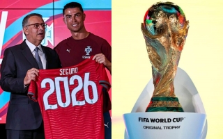 Tổng thống Bồ Đào Nha trao vật đặc biệt cho Ronaldo, quyết vô địch World Cup 2026