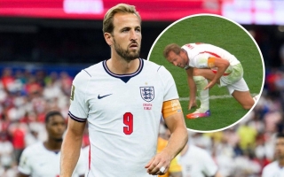 Harry Kane gây lo lắng cho tuyển Anh