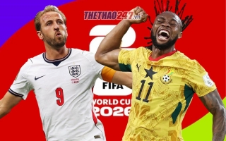 Dự đoán bàn, góc & thẻ phạt Anh vs Ghana - World Cup 2026