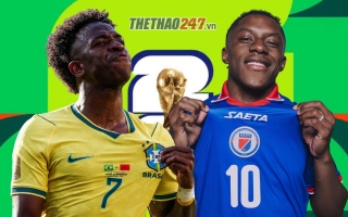 Trực tiếp bóng đá Brazil vs Haiti, 7h30 hôm nay 20/6