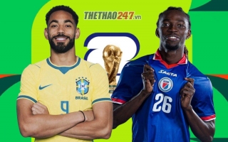 Link xem trực tiếp Brazil vs Haiti hôm nay 20/6 trên VTV - World Cup 2026
