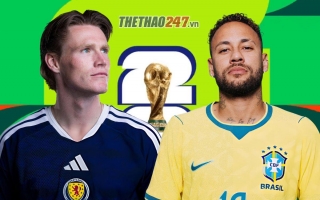 Link xem trực tiếp Scotland vs Brazil hôm nay 25/6 trên VTV - World Cup 2026