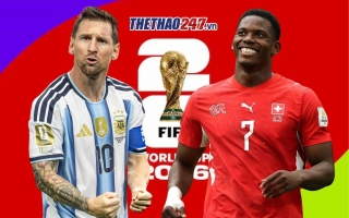 Link xem trực tiếp Argentina vs Thụy Sĩ hôm nay 12/7 trên VTV - Tứ kết World Cup 2026