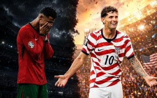 Christian Pulisic chính thức vượt mặt Ronaldo sau trận thắng Paraguay