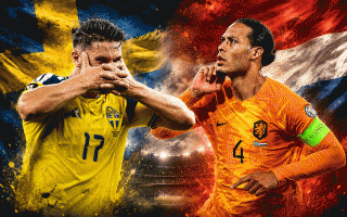 Đội hình mạnh nhất Hà Lan vs Thụy Điển: Van Dijk đối đầu cặp sát thủ Isak - Gyokeres
