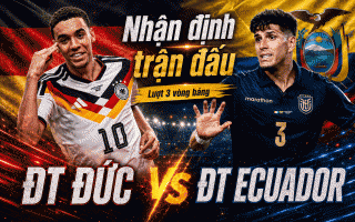 Dự đoán bàn thắng, phạt góc và thẻ phạt Ecuador vs Đức - World Cup 2026