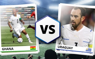 Lịch sử đối đầu Uruguay vs Ghana, 22h00 ngày 2/12