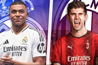 Trực tiếp Real Madrid vs AC Milan, 03h00 hôm nay 06/11