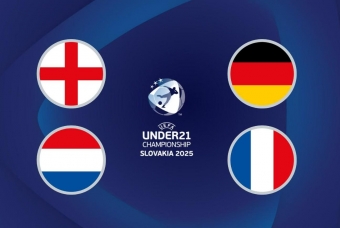 Chính thức: Xác định 2 cặp bán kết U21 EURO 2025