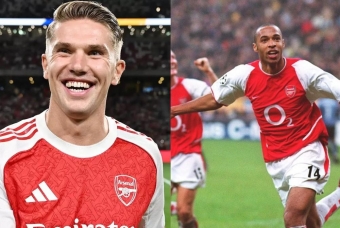 Chưa ra sân, Gyokeres phá luôn kỷ lục của Thierry Henry