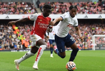 Trực tiếp Arsenal 0-0 Tottenham: Đôi công hấp dẫn
