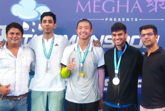 Quang Dương lập cú đúp danh hiệu tại giải Pickleball Ấn Độ