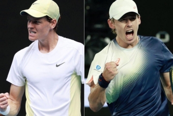 Trực tiếp tennis Jannik Sinner vs Alex De Minaur, 16h30 ngày 22/1