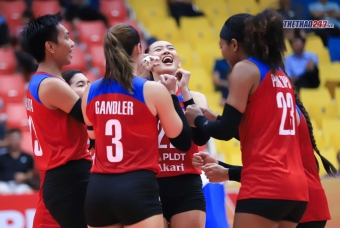 Trực tiếp bóng chuyền nữ Tứ Xuyên 0-2 Philippines: Alas Pilipinas áp đảo
