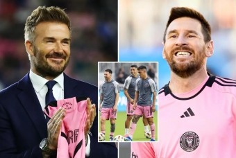 David Beckham: 'Messi đi tập từ 7 giờ kém 10'