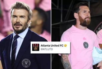 Atlanta United nhắm vào David Beckham sau khi đánh bại Inter Miami và Messi