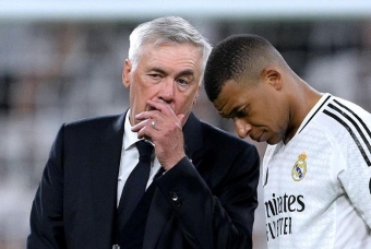 HLV Ancelotti thừa nhận sự thật 'đắng lòng' về Mbappe tại Real Madrid