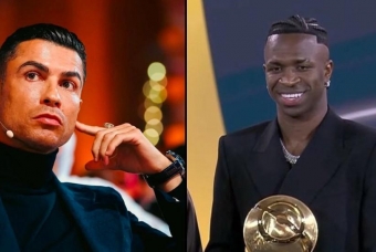 Ronaldo khẳng định Vinicius Jr đã bị cướp Quả bóng vàng