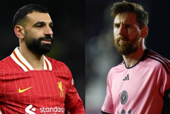 Mohamed Salah cân bằng kỷ lục đáng kinh ngạc của Lionel Messi