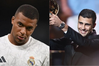 Gạch tên Rodri, Mbappe nói thẳng người xứng đáng nhất giành Quả bóng Vàng