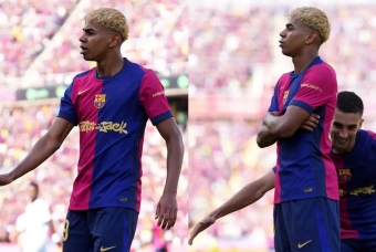 Yamal chế giễu Real Madrid bằng phong cách Ronaldo và Mbappe