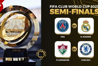 Điểm lại sức mạnh 4 đội lọt vào bán kết FIFA Club World Cup 2025
