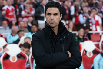 Phản ứng của Mikel Arteta khi Tottenham Hotspur vô địch cúp châu Âu