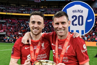 James Milner làm hành động đặc biệt tưởng nhớ Diogo Jota