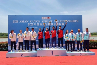 Canoe Việt Nam xuất sắc đoạt HCV châu Á