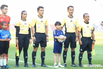 Trọng tài mắc sai lầm sơ đẳng trận U23 Việt Nam vs U23 Philippines