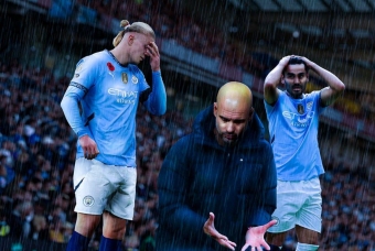 Pep và Man City lập kỷ lục siêu tệ hại