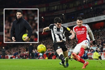 Arteta đổ lỗi cho trái bóng khi Arsenal thua