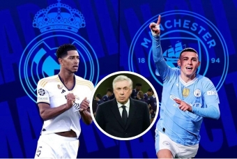 Ancelotti: 'Trong thế giới hoàn hảo, Real Madrid sẽ không gặp Man City'