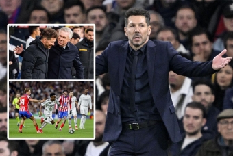 Simeone: 'Atletico sẽ ngược dòng trước Real vào tuần tới'