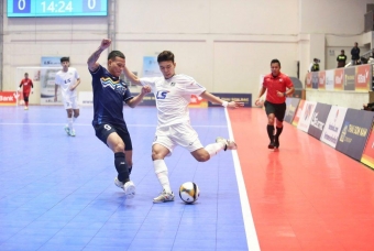 Thái Sơn Nam thị uy sức mạnh ở giải futsal VĐQG